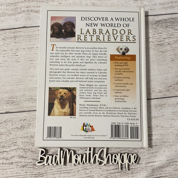 *The Labrador Retriever by Diane Morgan Dog Instructional Educational Book - Picture 5 of 6